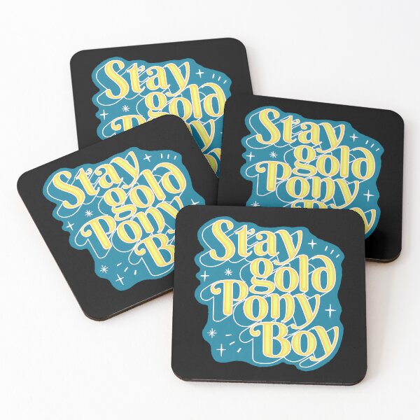 Item preview, Stay Gold Ponyboy designed and sold by jerald-parsi.