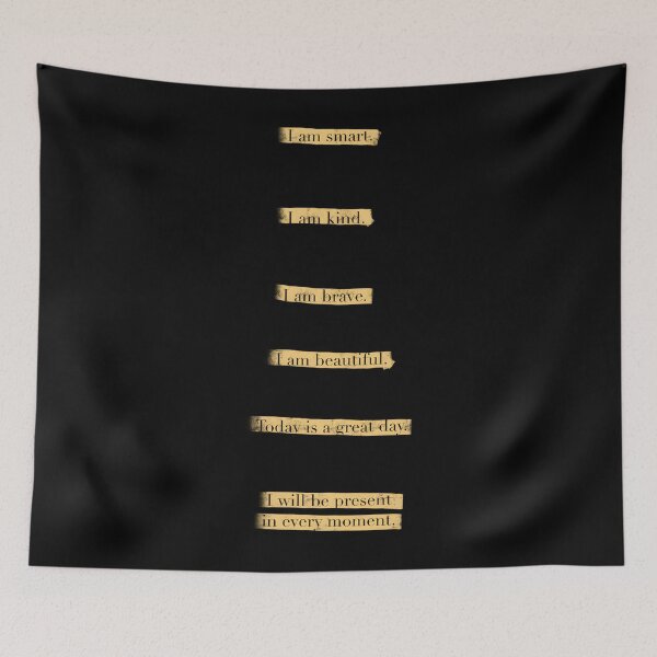 Item preview, Positive Affirmations Mustard Pack designed and sold by MirnaMoreau.