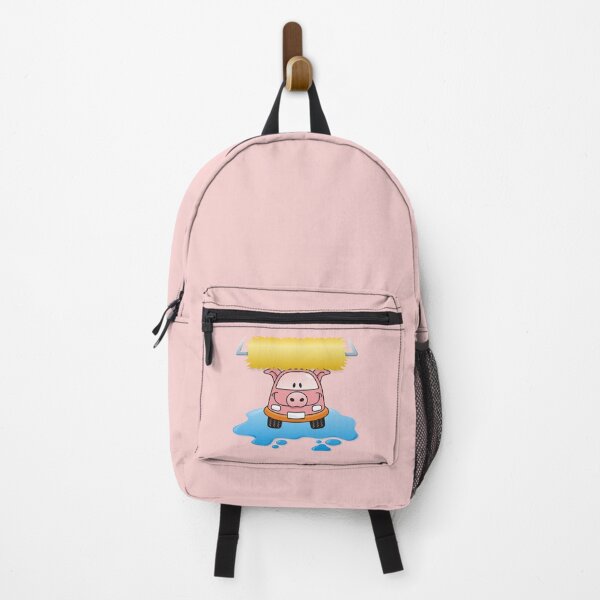 Item preview, Carwash Pig Cartoon designed and sold by sifis.