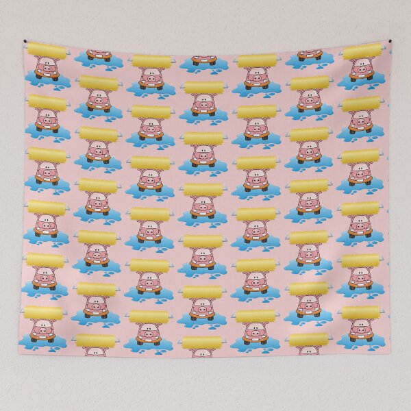 Item preview, Carwash Pig Cartoon designed and sold by sifis.