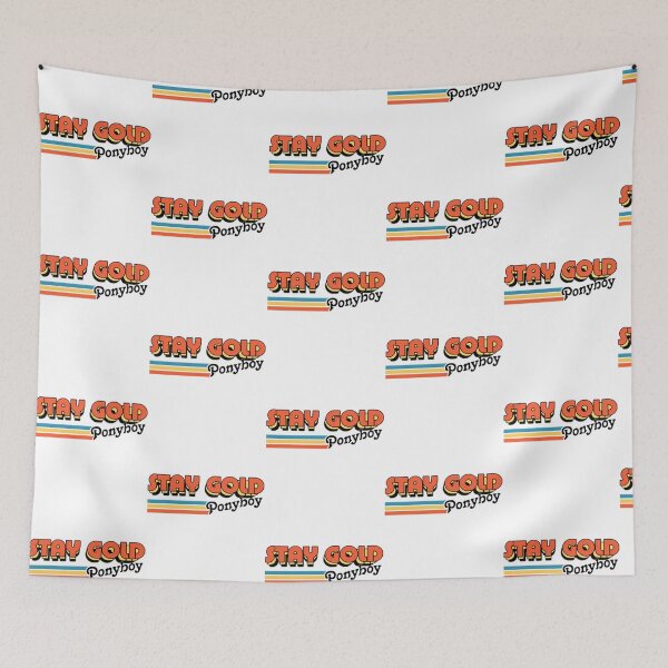 Item preview, Stay Gold Ponyboy  Retro Movie designed and sold by jerald-parsi.