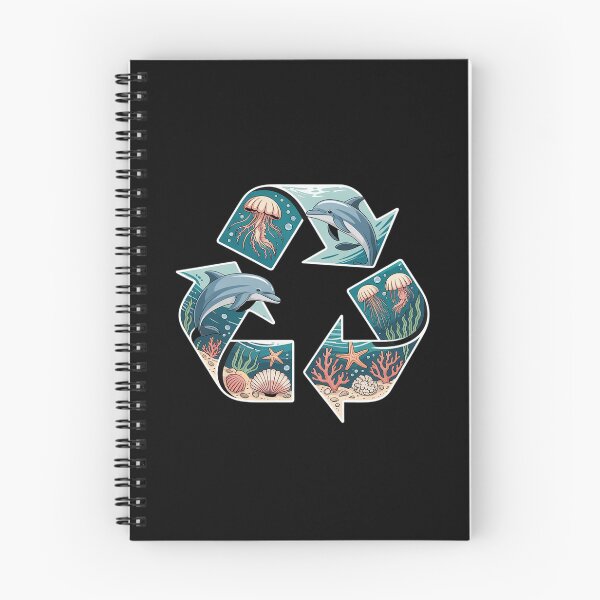 Item preview, Nautical Eco Recycle Symbol Fantasy Sea Animal designed and sold by TechnicalSara.