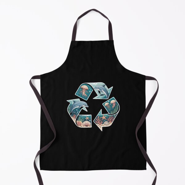 Item preview, Nautical Eco Recycle Symbol Fantasy Sea Animal designed and sold by TechnicalSara.