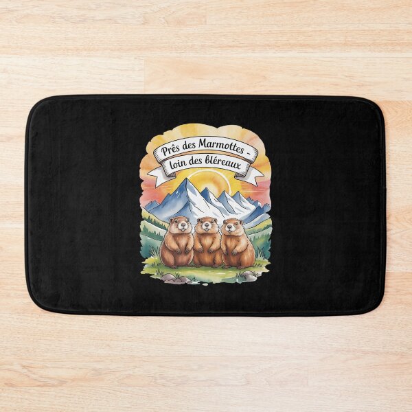 Item preview, Near Marmots Away from Badgers designed and sold by TechnicalSara.