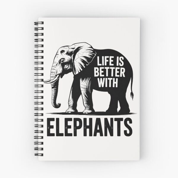 Item preview, Life Is Better With Elephants Elephant Lover designed and sold by ConceptThena.