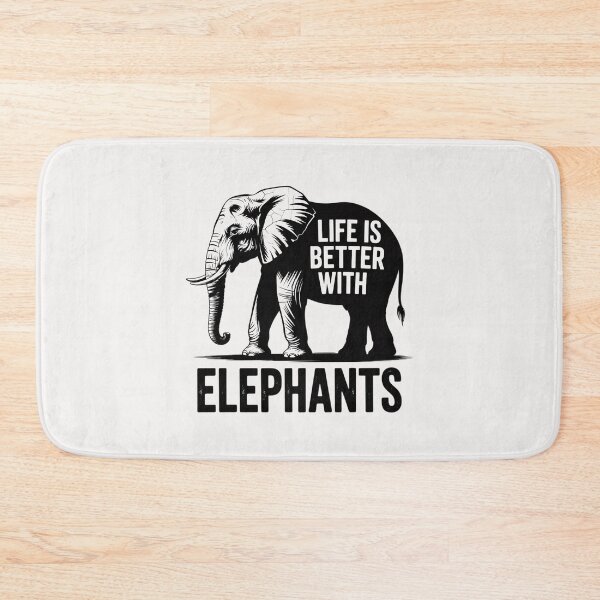 Item preview, Life Is Better With Elephants Elephant Lover designed and sold by ConceptThena.