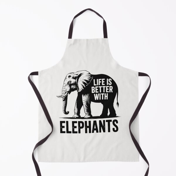 Item preview, Life Is Better With Elephants Elephant Lover designed and sold by ConceptThena.