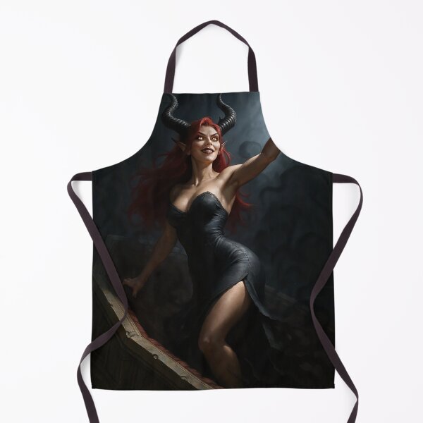 Item preview, Demoness in a coffin   designed and sold by CathryneDelamort.