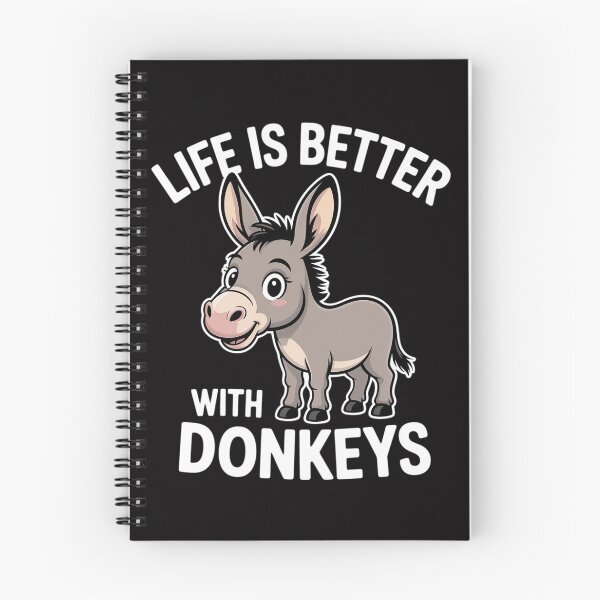 Item preview, Life Is Better With Donkeys - Donkey designed and sold by ConceptThena.