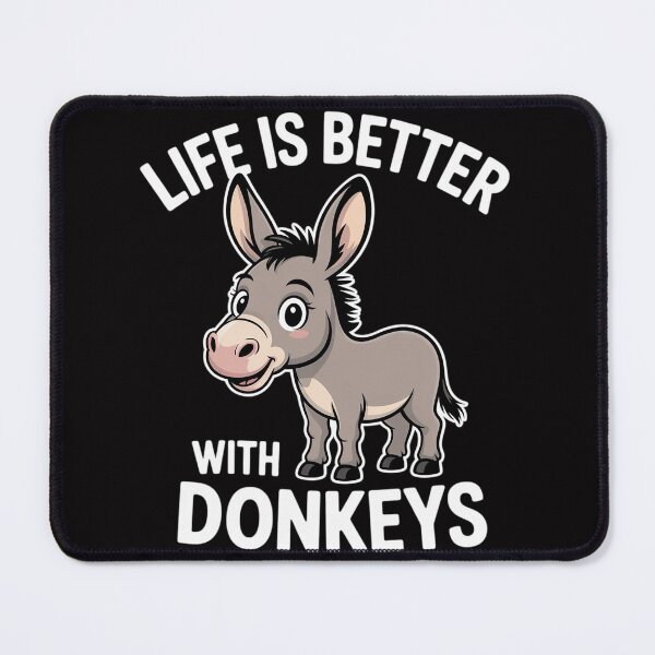 Item preview, Life Is Better With Donkeys - Donkey designed and sold by ConceptThena.