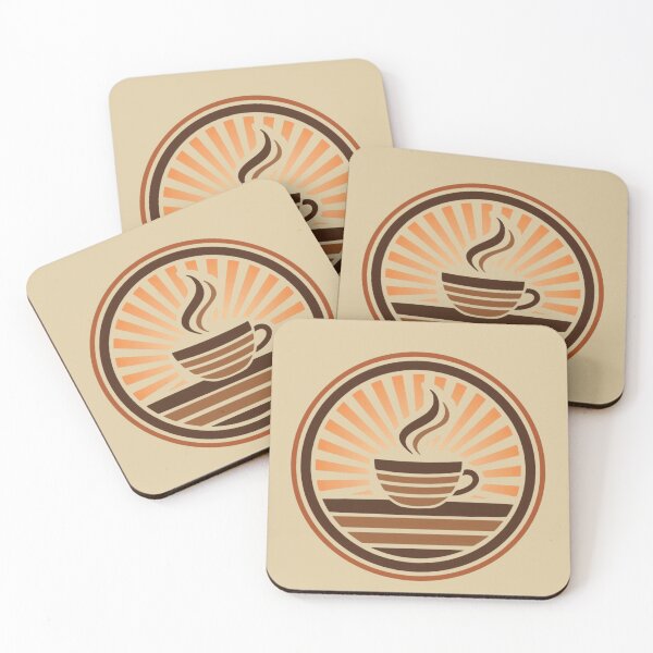 Item preview, Coffee loverful retro 70th design  designed and sold by Happyhoo1.