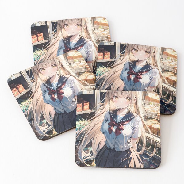Item preview, Mahiru Shiina Grocery Day Angel Next Door Anime designed and sold by CarlosBender.