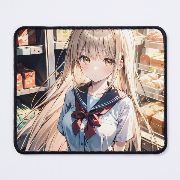 Item preview, Mahiru Shiina Grocery Day Angel Next Door Anime designed and sold by CarlosBender.