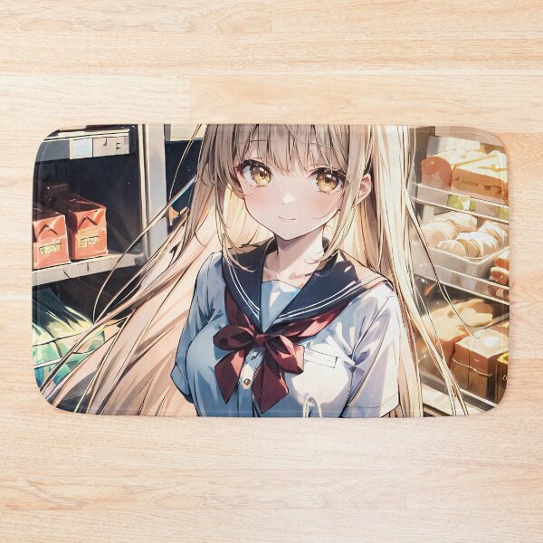 Item preview, Mahiru Shiina Grocery Day Angel Next Door Anime designed and sold by CarlosBender.