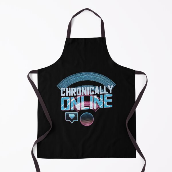 Item preview, CHRONICALLY ONLINE Synthwave WiFi Design | Digital Geek Computer Science Tech | Retro Aesthetic designed and sold by pixelpopplanet.