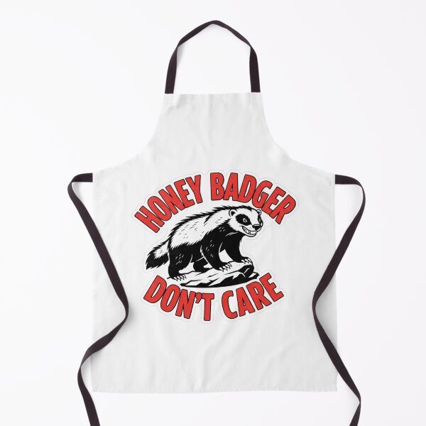 Item preview, Honey Badger Attitude Vinyl Sticker designed and sold by GeniePixel.