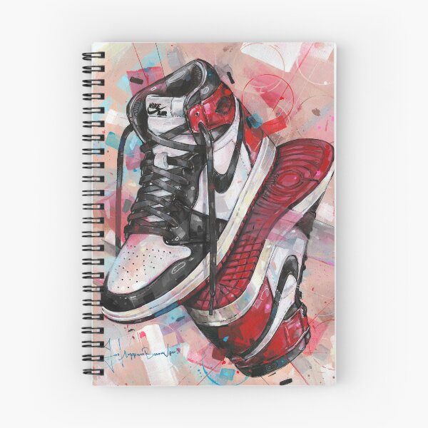Item preview, Nike Air Jordan 1 black toe upside down designed and sold by GalleryKauffeld.