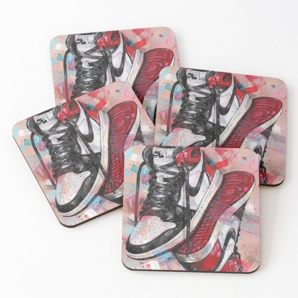 Item preview, Nike Air Jordan 1 black toe upside down designed and sold by GalleryKauffeld.