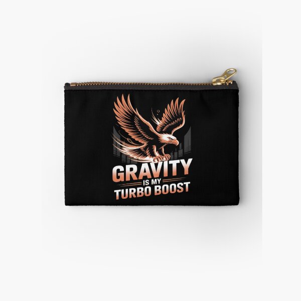 Item preview, Neon Eagle Gravity Is My Turbo Boost Trucker Driver designed and sold by TechnicalSara.