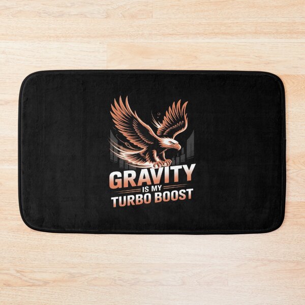 Item preview, Neon Eagle Gravity Is My Turbo Boost Trucker Driver designed and sold by TechnicalSara.