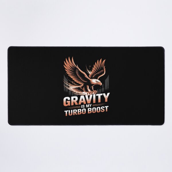 Item preview, Neon Eagle Gravity Is My Turbo Boost Trucker Driver designed and sold by TechnicalSara.