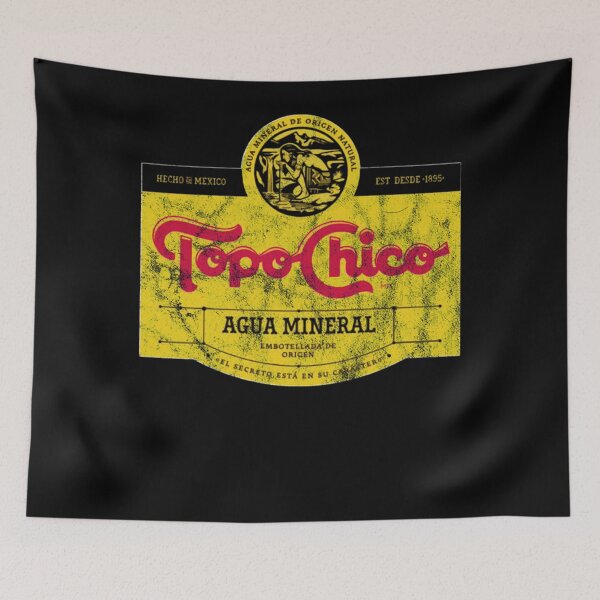 Item preview, Topo Chico Agua Mineral Worn and Washed Logo Vintage designed and sold by TiaGorczany.