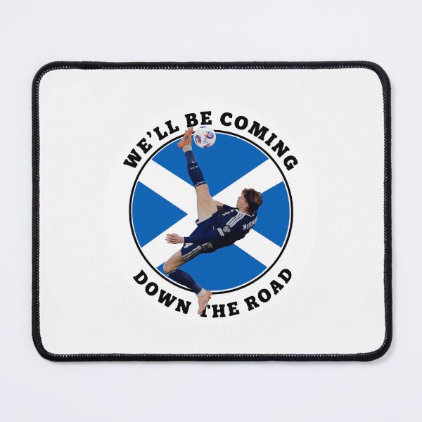 Item preview, Scotland We'll Be Coming Down The Road Scottish Fan designed and sold by Gala-Zae.