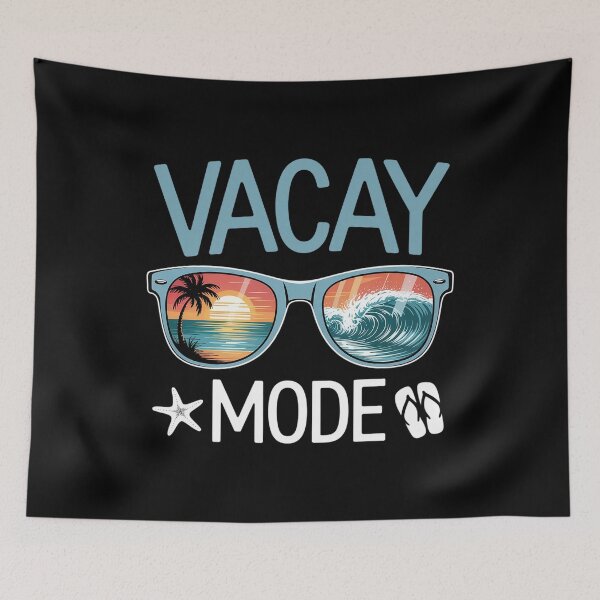 Item preview, Vacay Mode Beach Vacation Summer Cruise Getaway Holiday designed and sold by HeinzanoWeno.