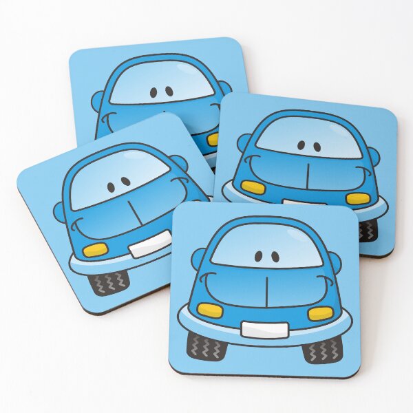 Item preview, Blue Cartoon Car designed and sold by sifis.