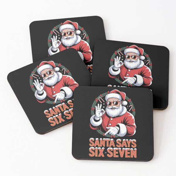 Item preview, Claus Seven Santa Six Says Retro Happy Santa Holiday Bruh designed and sold by ChadnoSmith.