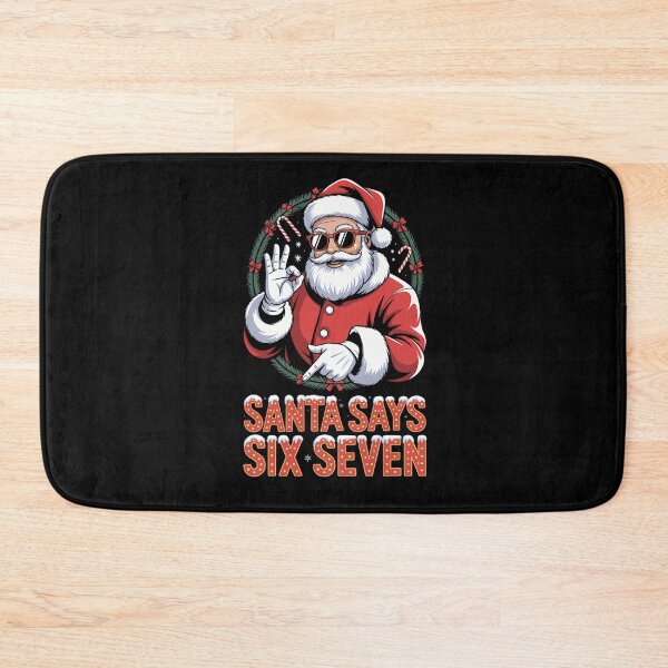 Item preview, Claus Seven Santa Six Says Retro Happy Santa Holiday Bruh designed and sold by ChadnoSmith.