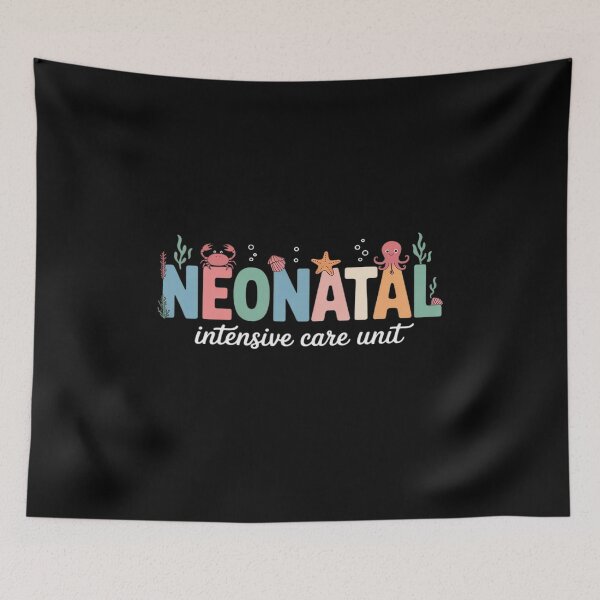 Item preview, Neonatal Itensive Care Unit Ocean Sea Animal NICU Nurse designed and sold by TechnicalSara.