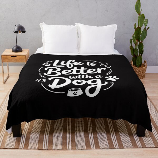 Item preview, Life Is Better With A Dog - Dog Lover Dog Owner designed and sold by CareTopping.
