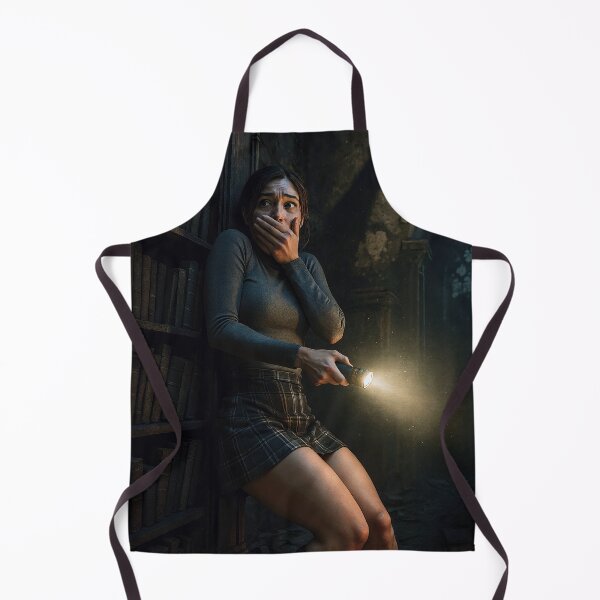 Item preview, Brunette in a miniskirt frighten designed and sold by CathryneDelamort.