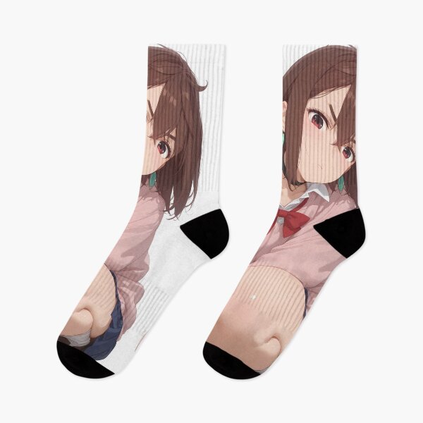 Item preview, Momo Ayase Dandadan Anime Girl Cute Sitting Pose designed and sold by CarlosBender.