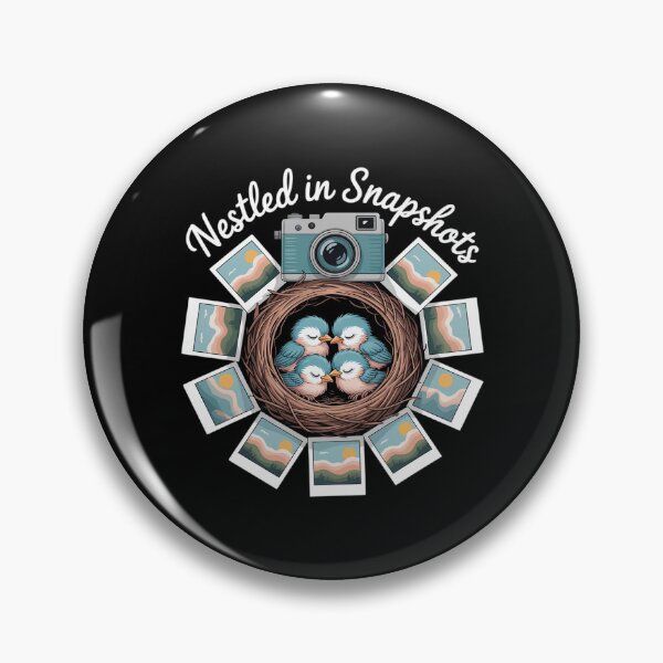 Item preview, Nestled in Snapshots Birdwatcher Photo Wildlife Captures designed and sold by TechnicalSara.