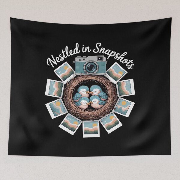 Item preview, Nestled in Snapshots Birdwatcher Photo Wildlife Captures designed and sold by TechnicalSara.