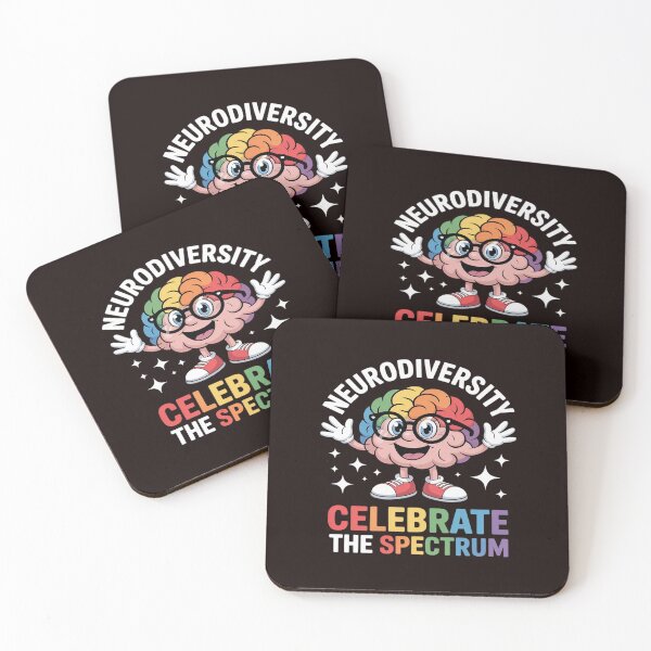 Item preview, Neurodiversity Brain Celebrate The Spectrum designed and sold by TechnicalSara.