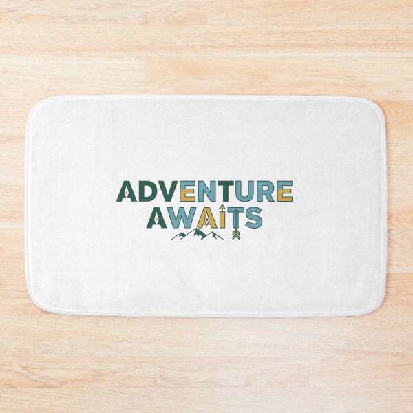 Item preview, Adventure Awaits Mountain Arrow Travel Quote designed and sold by ArtByYunus.