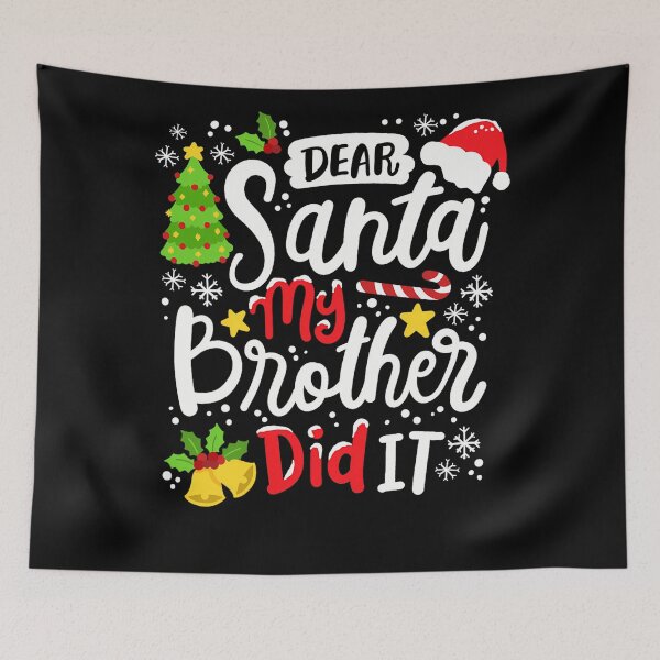 Item preview, Did Retro Brother Vintage Dear Holiday Funny It Christmas My Santa designed and sold by MediarMedic.