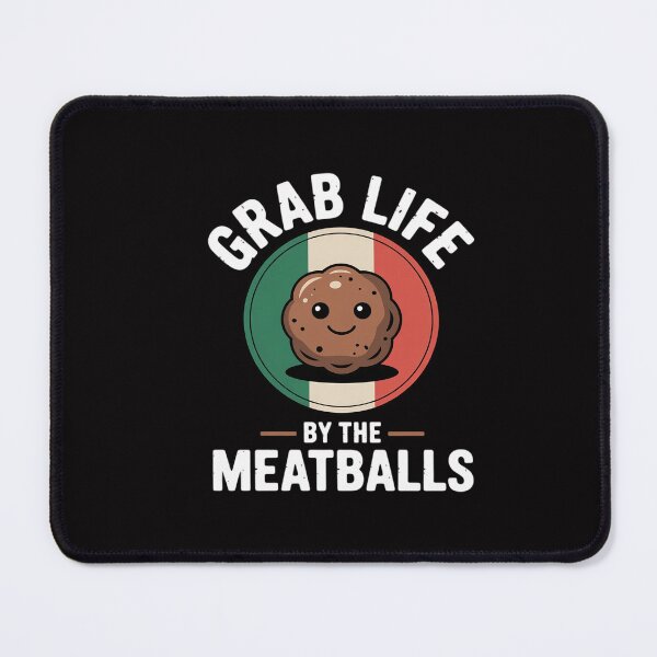 Item preview, Italian Chef Grab Life By The Meatballs Italy Italia designed and sold by CareTopping.