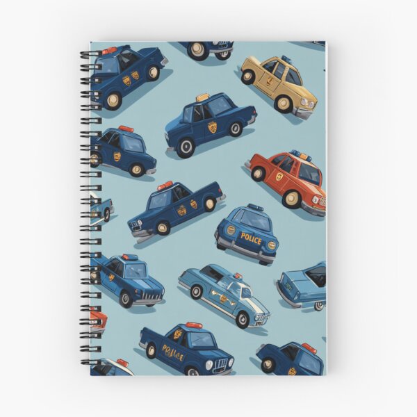 Item preview, Police cars pattern for boys  designed and sold by SmileshareShop.