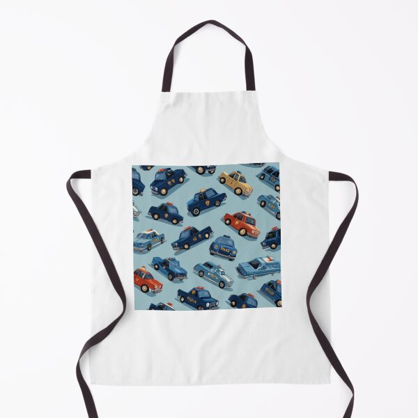 Item preview, Police cars pattern for boys designed and sold by SmileshareShop.