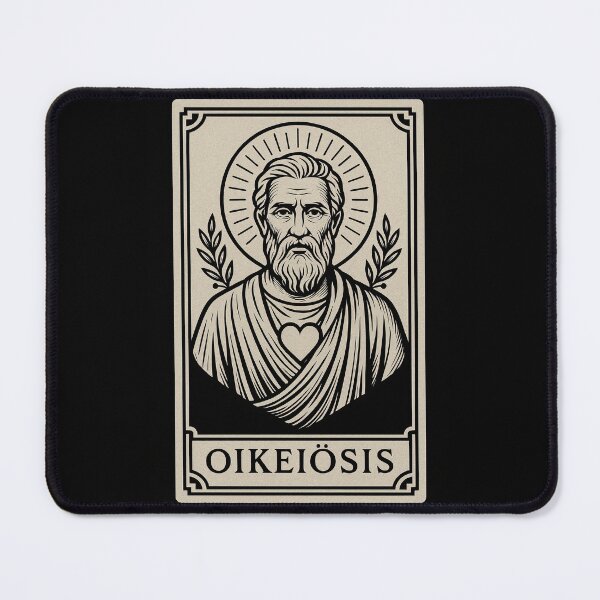 Item preview, Oikeiosis – Stoic Virtue Emblem designed and sold by jgvisualarts.
