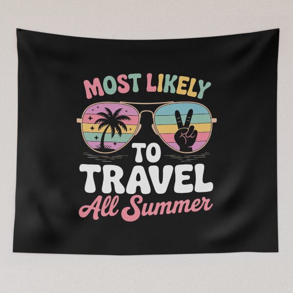 Item preview, Most Likely To Travel All Summer Teacher Summer Vacation designed and sold by MaryoKing.