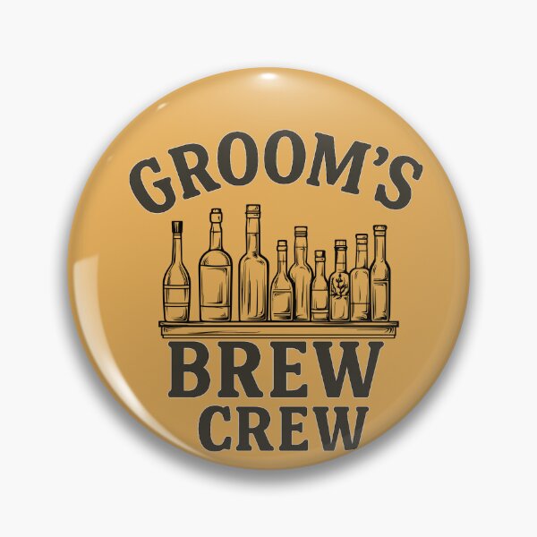 Item preview, Groom’s Brew Crew Beer Mug Wedding Party designed and sold by Thanineemedia.