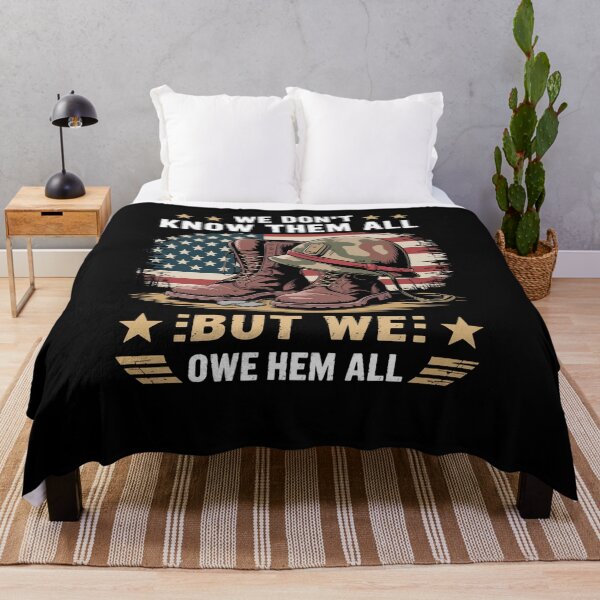 Item preview, We Owe Them All Partiotic Veterans Day Memorial Day designed and sold by HeinzanoWeno.