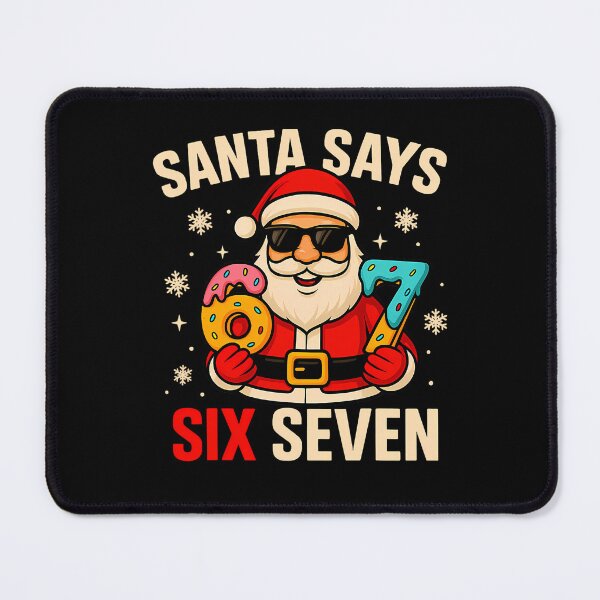 Item preview, Retro Claus Santa Seven Holiday Happy Says Six Santa Bruh designed and sold by ChadnoSmith.