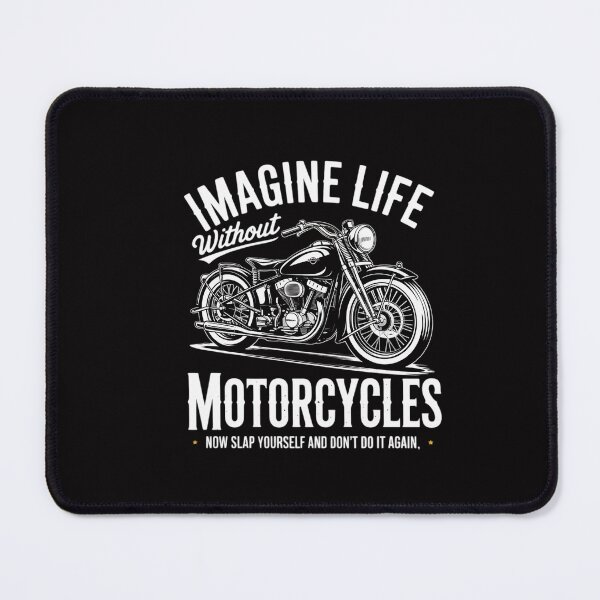 Item preview, Imagine Life Without Motorcycles - Biker Motorcycling Rider designed and sold by CareTopping.