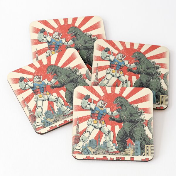 Item preview, Gundam vs Godzilla designed and sold by LgndryPhoenix.